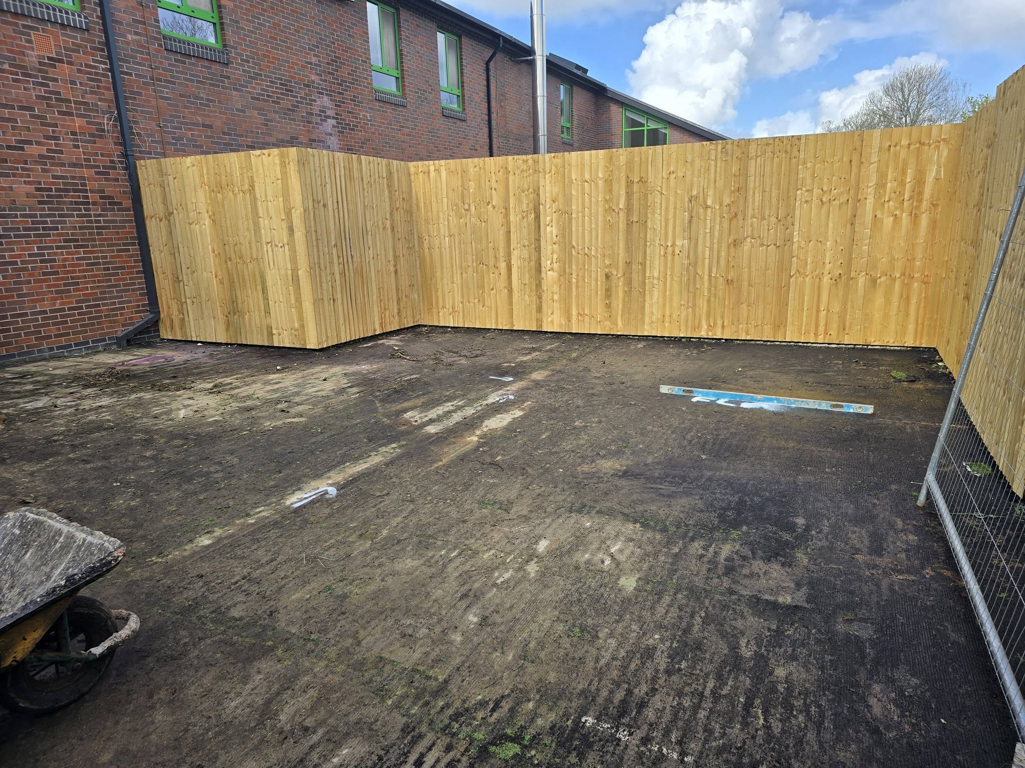Before surfacing work